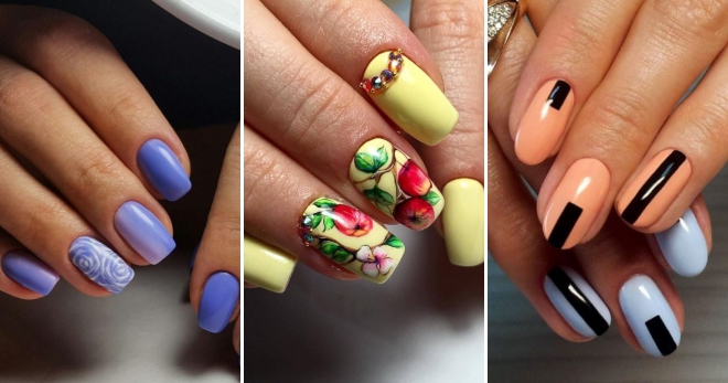 Nail design summer 2018 - bright ideas for fashionable manicure for nails of any shape and length