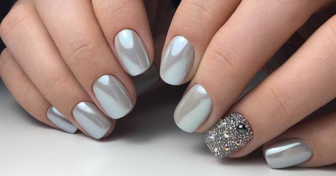 Rubbed manicure 2018 - fashion trends and trends of this season