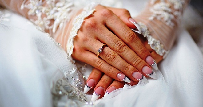 Свадебный дизайн ногтей – 34 модные идеи этого сезона