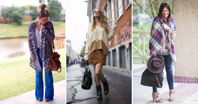 Boho chic - the rules for creating a fashionable female image