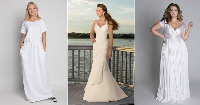Белое длинное платье – 60 фото модных моделей на все случаи жизни