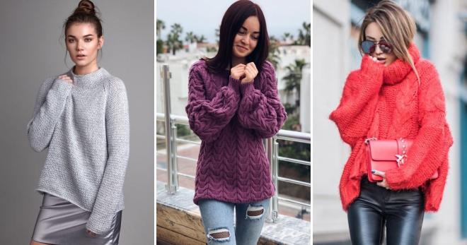 Модные свитера 2019 – 30 фото стильных моделей на все случаи жизни