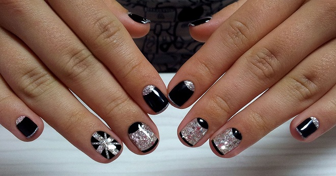 Brilliant manicure - fashion trends for long and short nails