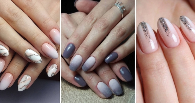 Office manicure - fashion trends for short and long nails