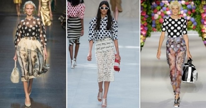 Блузка в горошек – подборка самых модных моделей для девушек и женщин
