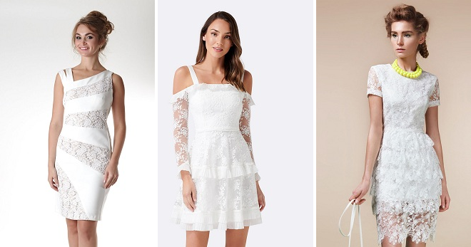 Белое коктейльное платье – идеальный наряд для самых важных событий