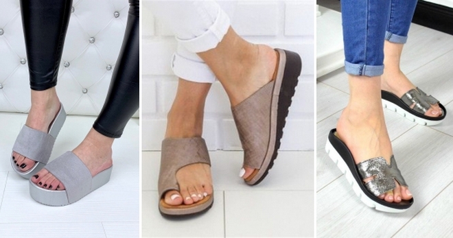 Шлепанцы – модная и популярная в летнем сезоне разновидность обуви