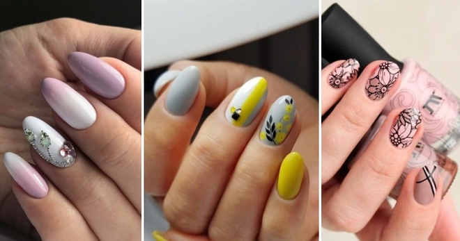 Almond shaped nails design - a selection of fashion ideas for every day and for special occasions