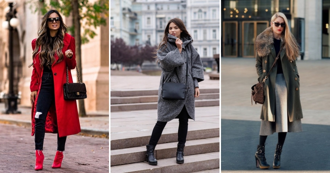 Женское пальто – осень – обзор модных моделей, расцветок, образов