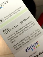 Карточка Zurich Card