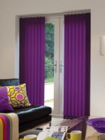 Фиолетовые шторы - оригинальное решение для стильного интерьера