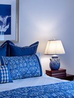 Синяя спальня - секреты элегантного оформления