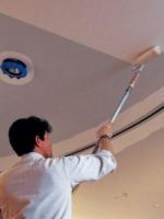 Покраска потолка - правильная технология окрашивания