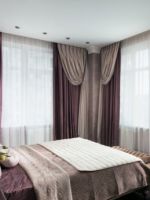 Красивые шторы в спальню - идеи, как можно стильно оформить окна