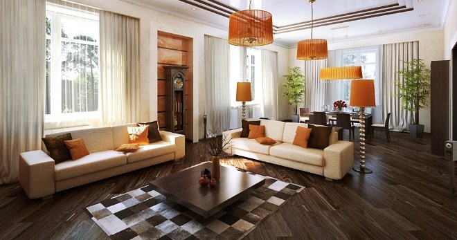 Дизайн гостиной в доме - лучшие дизайнерские приемы, которые помогут создать неотразимый интерьер