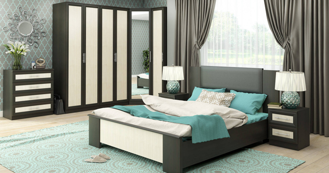 Модульные спальни в интерьере прованс, классическом, современном стиле