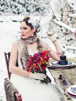 Зимняя свадьба – оформление