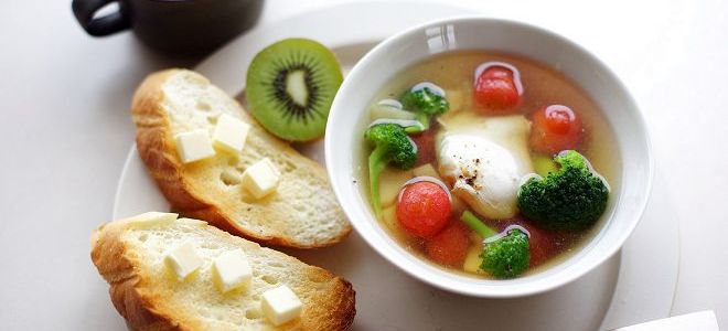 овощной суп рецепт диетический