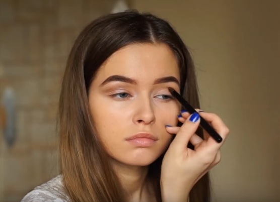 как делать красивый макияж в домашних условиях 10