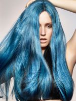 Синий тоник для волос