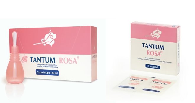 Тантум Роза – особенности применения всех форм препарата