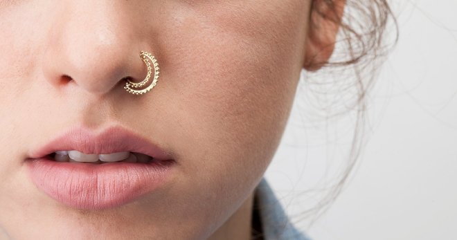 Пирсинг носа – кому идет, как делают, какие украшения подобрать?