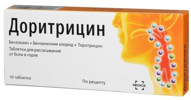 Таблетки Доритрицин – состав, применение, побочные действия и аналоги