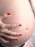 Коричневые выделения при беременности на поздних сроках