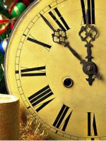 «Новогодние часы» – поделка на Новый год