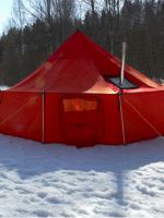 Зимние палатки с печкой