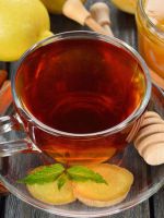 Имбирный чай с лимоном и медом - рецепт