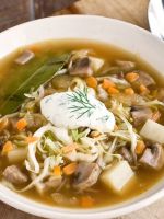 Грибной суп - классический рецепт