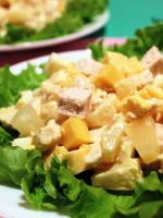 Простой и вкусный салат из курицы - рецепт