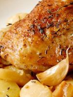Курица с картошкой в духовке - интересные идеи приготовления простого блюда