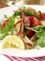 Постный салат с кальмарами - лучшие рецепты вкусной закуски 
