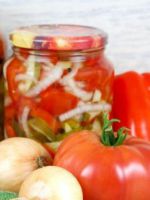 Салат на зиму из огурцов и помидоров - самые вкусные рецепты домашней консервации