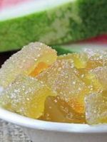 Цукаты из арбузных корок - лучшие способы приготовления оригинальных сладостей