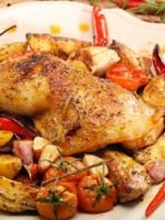 Курица с овощами в духовке - вкусные рецепты блюда для праздника и на каждый день!