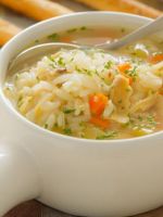 Куриный суп с рисом - лучшие рецепты простого легкого блюда