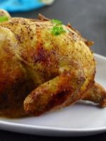 Курица-гриль в духовке на вертеле – очень вкусное блюдо с простыми рецептами