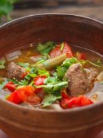 Бозбаш из баранины - классические и новые рецепты вкусного наваристого блюда