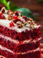 «Красный бархат» - яркий, вкусный праздничный десерт