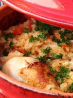 Плов с курицей в казане - очень вкусное колоритное блюдо узбекской кухни