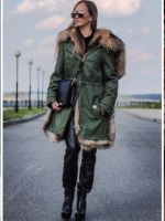 Женские зимние парки с мехом - стильная, модная одежда для холодных дней