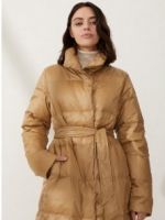 Зимнее женское пальто-пуховик - топ стильных теплых образов