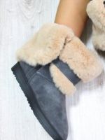 Женские зимние натуральные угги - стильная, удобная, теплая обувь