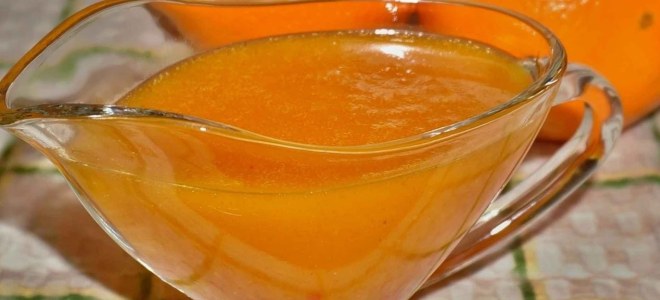 Апельсиновый карамельный соус