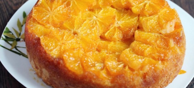 Апельсиновый пирог в духовке - простой рецепт