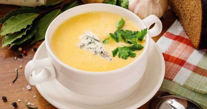 Суп с плавленным сыром - вкусные рецепты сытного первого блюда
