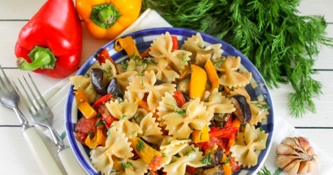 Паста с овощами - лучшие рецепты вкусного итальянского блюда